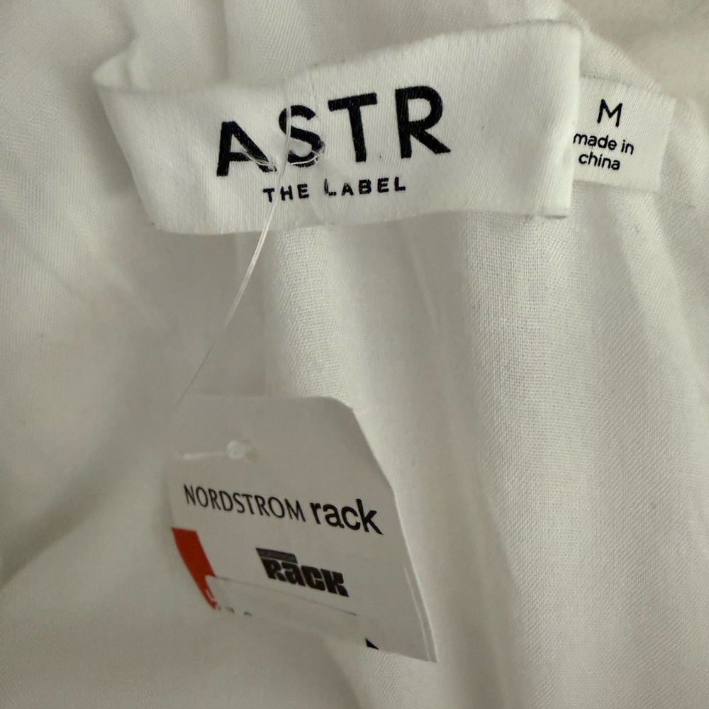 Astr One-Shoulder White Ruffle Mini Dress - Picture 3 of 11